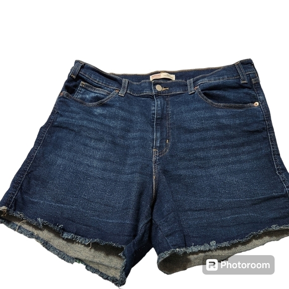 Levi's Heritage High Rise Jean Shorts, sz 34 - Picture 1 of 6